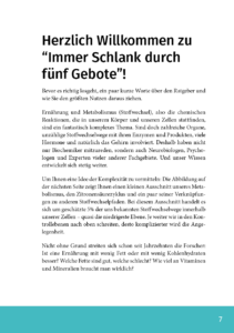 Schlank durch 5 Gebote Start4